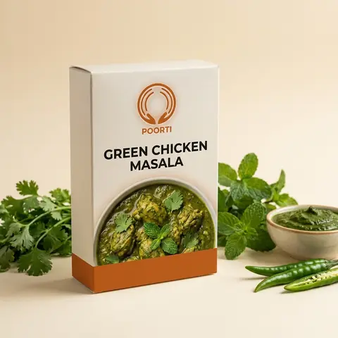 Green Chicken Masala